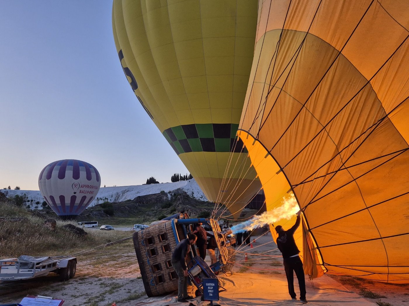 파묵칼레 열기구